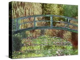 Claude Monet Le Pont Japonais Japanese Bridge at Giverny Art Print Poster-null-Stretched Canvas
