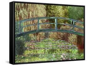 Claude Monet Le Pont Japonais Japanese Bridge at Giverny Art Print Poster-null-Framed Stretched Canvas