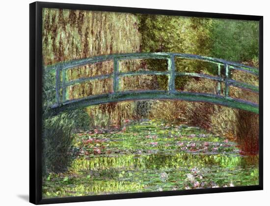 Claude Monet Le Pont Japonais Japanese Bridge at Giverny Art Print Poster-null-Framed Poster