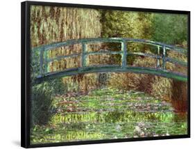 Claude Monet Le Pont Japonais Japanese Bridge at Giverny Art Print Poster-null-Framed Poster