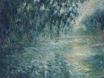 Nymphéas bleus-Claude Monet-Framed Giclee Print