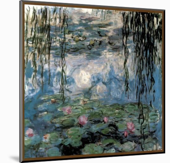 Claude Monet (Nympheas) Art Print Poster-null-Mounted Poster