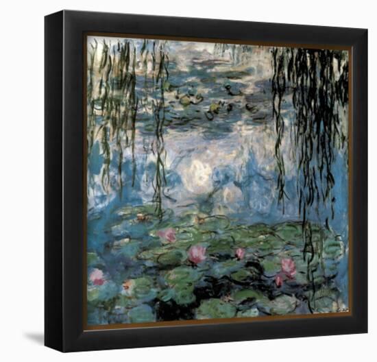 Claude Monet (Nympheas) Art Print Poster-null-Framed Poster