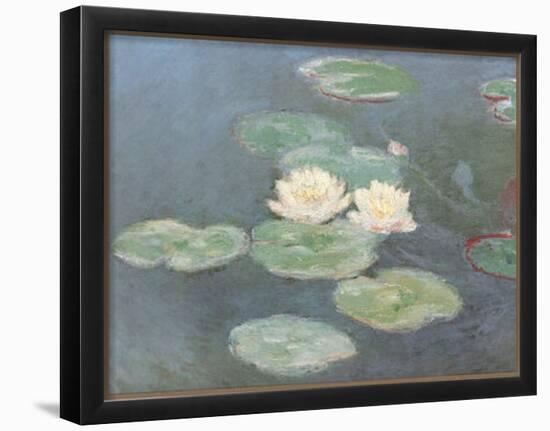 Claude Monet Nympheas Water Lilypads-null-Framed Poster