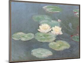 Claude Monet Nympheas Water Lilypads-null-Mounted Poster