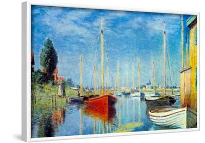'Claude Monet Pleasure Boats at Argenteuil Art Print Poster' Photo ...