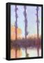 Claude Monet Poplars Art Print Poster-null-Framed Poster