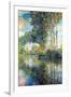 Claude Monet Poplars on the Epte-Claude Monet-Framed Premium Giclee Print