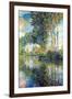 Claude Monet Poplars on the Epte-Claude Monet-Framed Premium Giclee Print