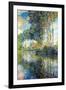 Claude Monet Poplars on the Epte-Claude Monet-Framed Premium Giclee Print