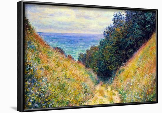 Claude Monet Pourville #1 Art Print Poster-null-Framed Poster