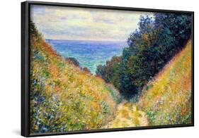 Claude Monet Pourville #1 Art Print Poster-null-Framed Poster