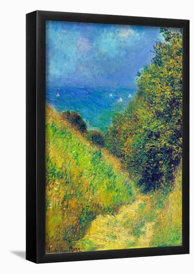 Claude Monet Pourville #2 Art Print Poster-null-Framed Poster