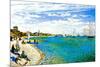 Claude Monet Regatta at Saint Adresse-null-Mounted Art Print