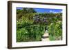 Claude Monet's Garden in Giverny, Department of Eure, Upper Normandy, France-null-Framed Art Print