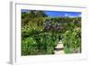 Claude Monet's Garden in Giverny, Department of Eure, Upper Normandy, France-null-Framed Art Print