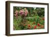 Claude Monet's Garden in Giverny, Department of Eure, Upper Normandy, France-null-Framed Art Print