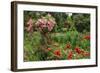 Claude Monet's Garden in Giverny, Department of Eure, Upper Normandy, France-null-Framed Art Print