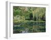 Claude Monet's Garden Pond in Giverny, France-Charles Sleicher-Framed Premium Photographic Print