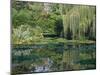 Claude Monet's Garden Pond in Giverny, France-Charles Sleicher-Mounted Premium Photographic Print
