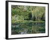 Claude Monet's Garden Pond in Giverny, France-Charles Sleicher-Framed Photographic Print