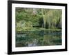 Claude Monet's Garden Pond in Giverny, France-Charles Sleicher-Framed Photographic Print