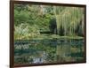 Claude Monet's Garden Pond in Giverny, France-Charles Sleicher-Framed Photographic Print