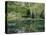 Claude Monet's Garden Pond in Giverny, France-Charles Sleicher-Stretched Canvas