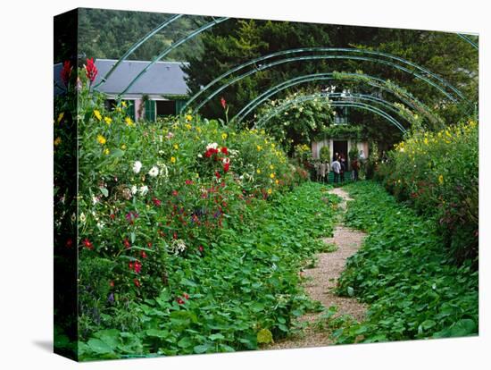 Claude Monet's House and Garden, Giverny, France-Charles Sleicher-Stretched Canvas