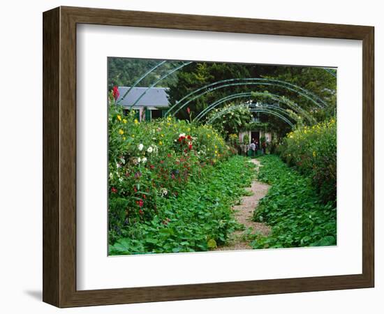 Claude Monet's House and Garden, Giverny, France-Charles Sleicher-Framed Photographic Print