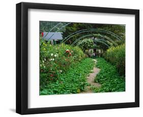 Claude Monet's House and Garden, Giverny, France-Charles Sleicher-Framed Photographic Print