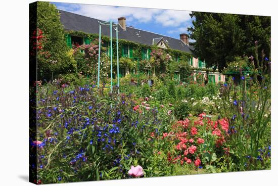 Claude Monet's House and Garden in Giverny, Department of Eure, Upper Normandy, France-null-Stretched Canvas