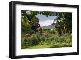 Claude Monet's House and Garden in Giverny, Department of Eure, Upper Normandy, France-null-Framed Art Print