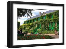 Claude Monet's House and Garden in Giverny, Department of Eure, Upper Normandy, France-null-Framed Art Print