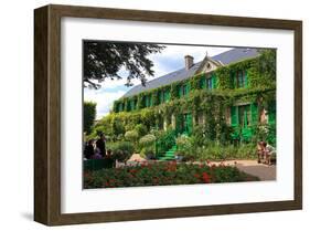 Claude Monet's House and Garden in Giverny, Department of Eure, Upper Normandy, France-null-Framed Art Print