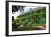 Claude Monet's House and Garden in Giverny, Department of Eure, Upper Normandy, France-null-Framed Art Print