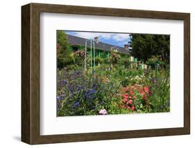 Claude Monet's House and Garden in Giverny, Department of Eure, Upper Normandy, France-null-Framed Art Print