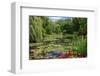 Claude Monet's Water Garden in Giverny, Department of Eure, Upper Normandy, France-null-Framed Premium Giclee Print