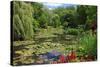 Claude Monet's Water Garden in Giverny, Department of Eure, Upper Normandy, France-null-Stretched Canvas