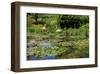 Claude Monet's Water Garden in Giverny, Department of Eure, Upper Normandy, France-null-Framed Art Print