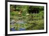 Claude Monet's Water Garden in Giverny, Department of Eure, Upper Normandy, France-null-Framed Art Print