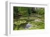 Claude Monet's Water Garden in Giverny, Department of Eure, Upper Normandy, France-null-Framed Art Print