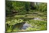 Claude Monet's Water Garden in Giverny, Department of Eure, Upper Normandy, France-null-Mounted Art Print