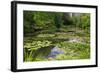 Claude Monet's Water Garden in Giverny, Department of Eure, Upper Normandy, France-null-Framed Art Print