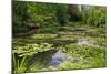 Claude Monet's Water Garden in Giverny, Department of Eure, Upper Normandy, France-null-Mounted Art Print