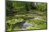 Claude Monet's Water Garden in Giverny, Department of Eure, Upper Normandy, France-null-Mounted Art Print