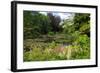 Claude Monet's Water Garden in Giverny, Department of Eure, Upper Normandy, France-null-Framed Art Print