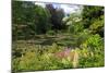 Claude Monet's Water Garden in Giverny, Department of Eure, Upper Normandy, France-null-Mounted Art Print