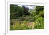 Claude Monet's Water Garden in Giverny, Department of Eure, Upper Normandy, France-null-Framed Art Print