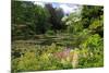 Claude Monet's Water Garden in Giverny, Department of Eure, Upper Normandy, France-null-Mounted Art Print